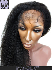 SILK TOP LACE WIG: Kyra Afro Kinky Curly